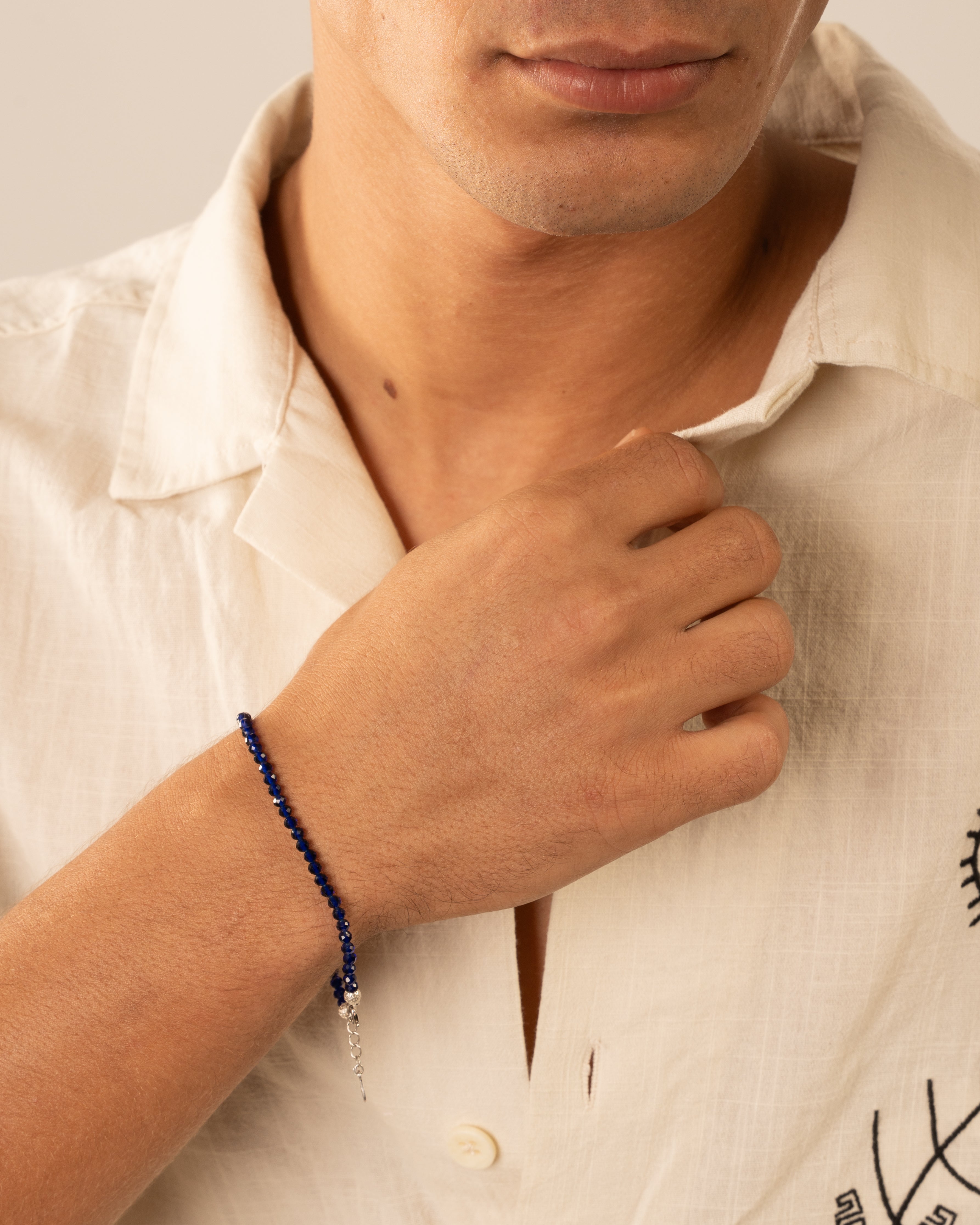 Royal Cobalt Shimmer Bracelet - Image 2