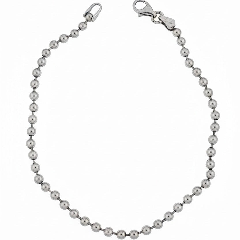 Silver Bubbles Station Bracelet
