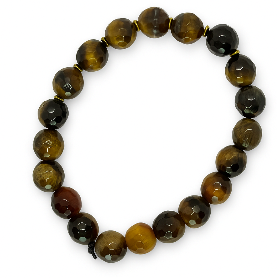 Handmade Tiger's Eye Bracelet - Image 2