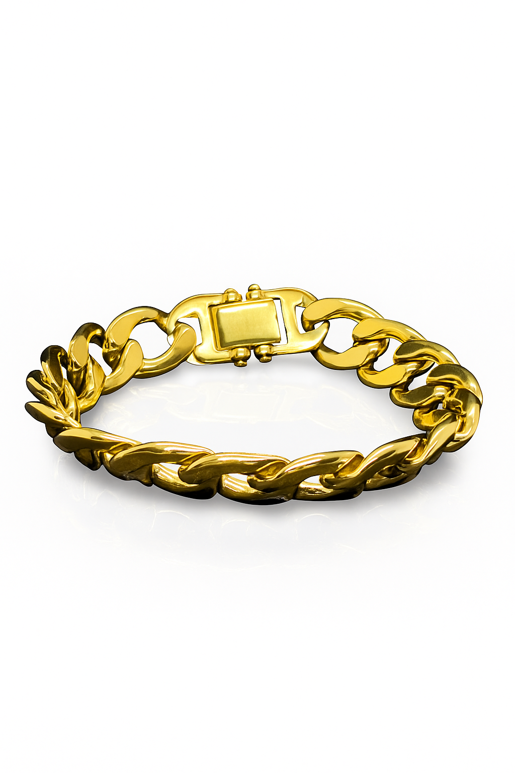 Heavy-Duty Curb Chain Bracelet