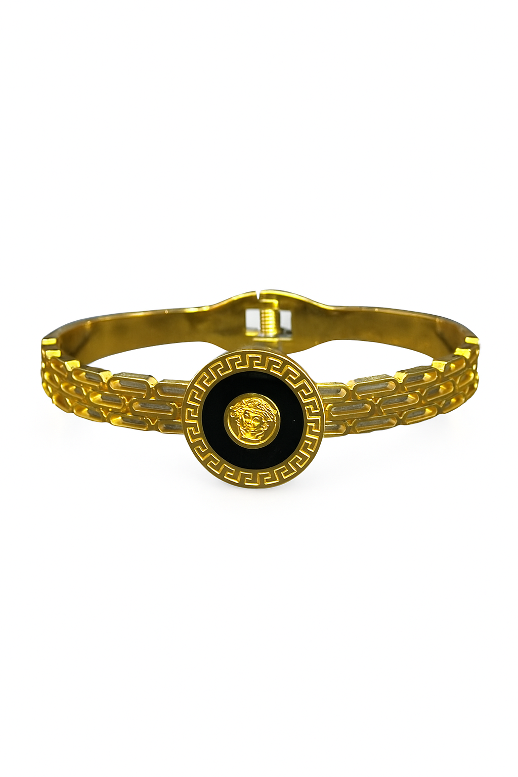 Classic Gold-Tone Bangle - Image 2