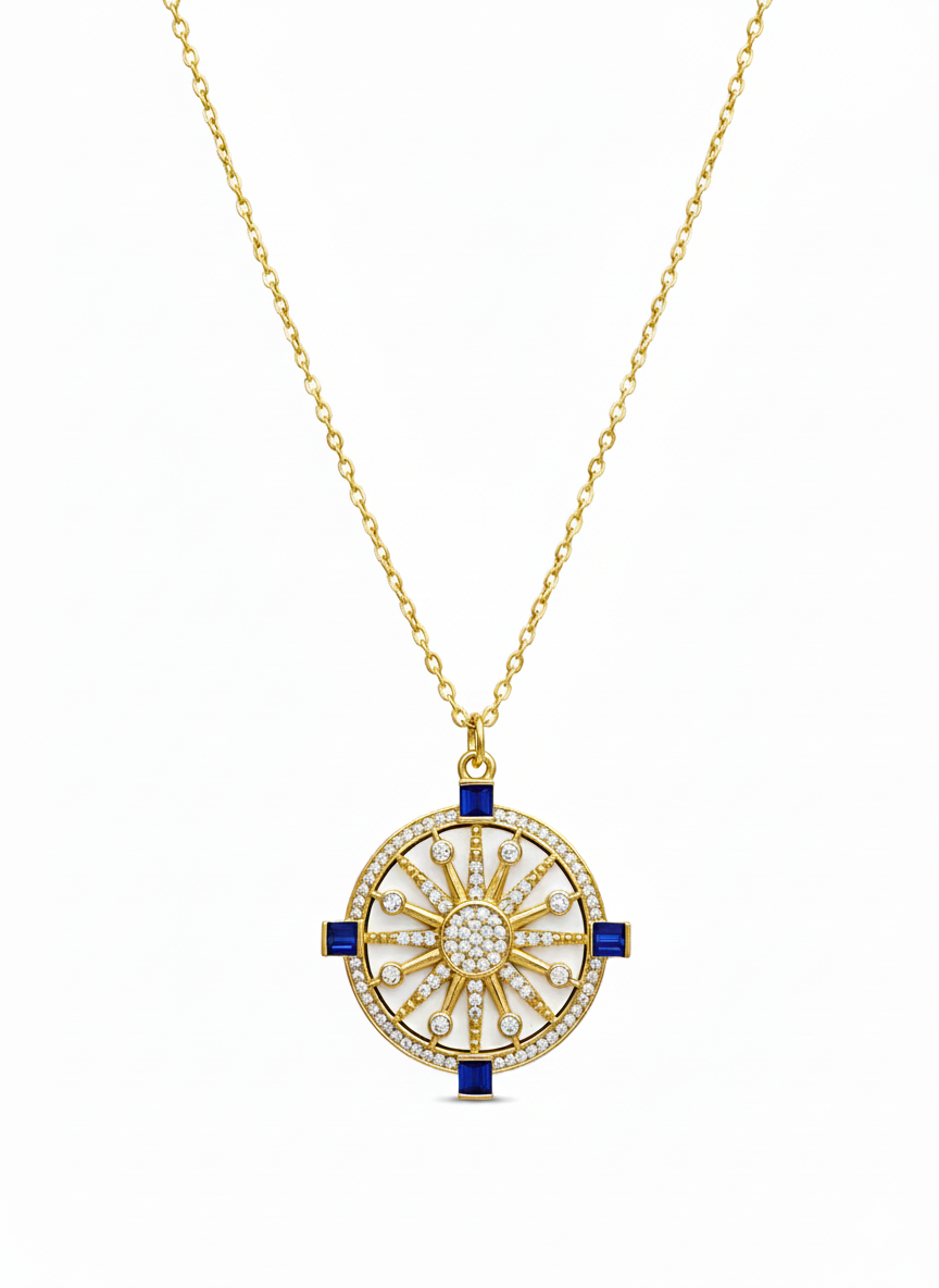 Celestial Compass Necklace - Image 4
