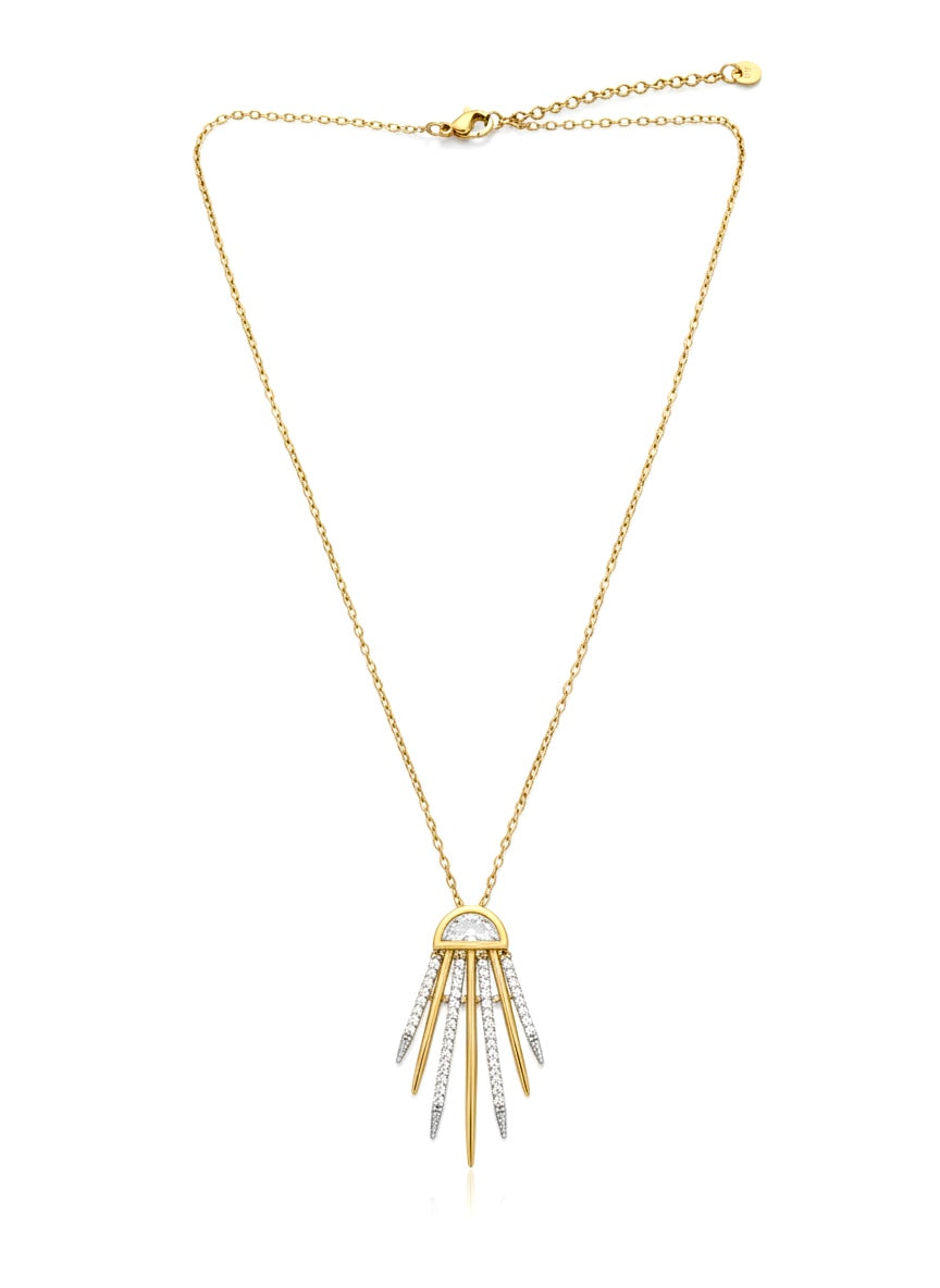 Art Deco Fringe Necklace - Image 2