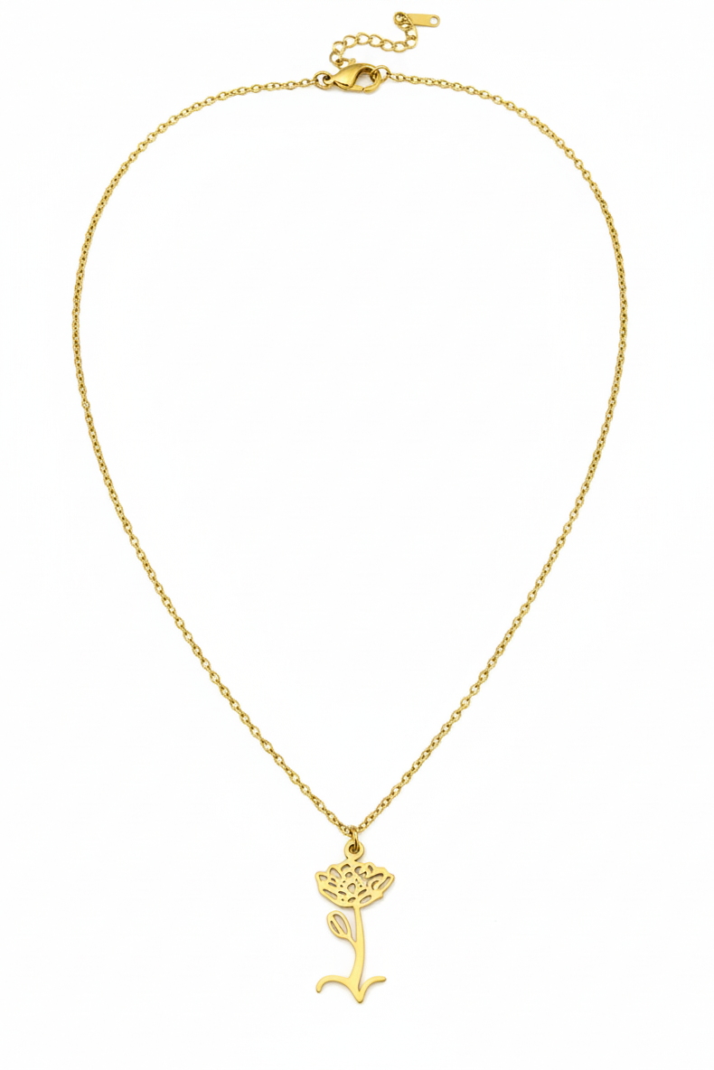 The Golden Wildflower Necklace
