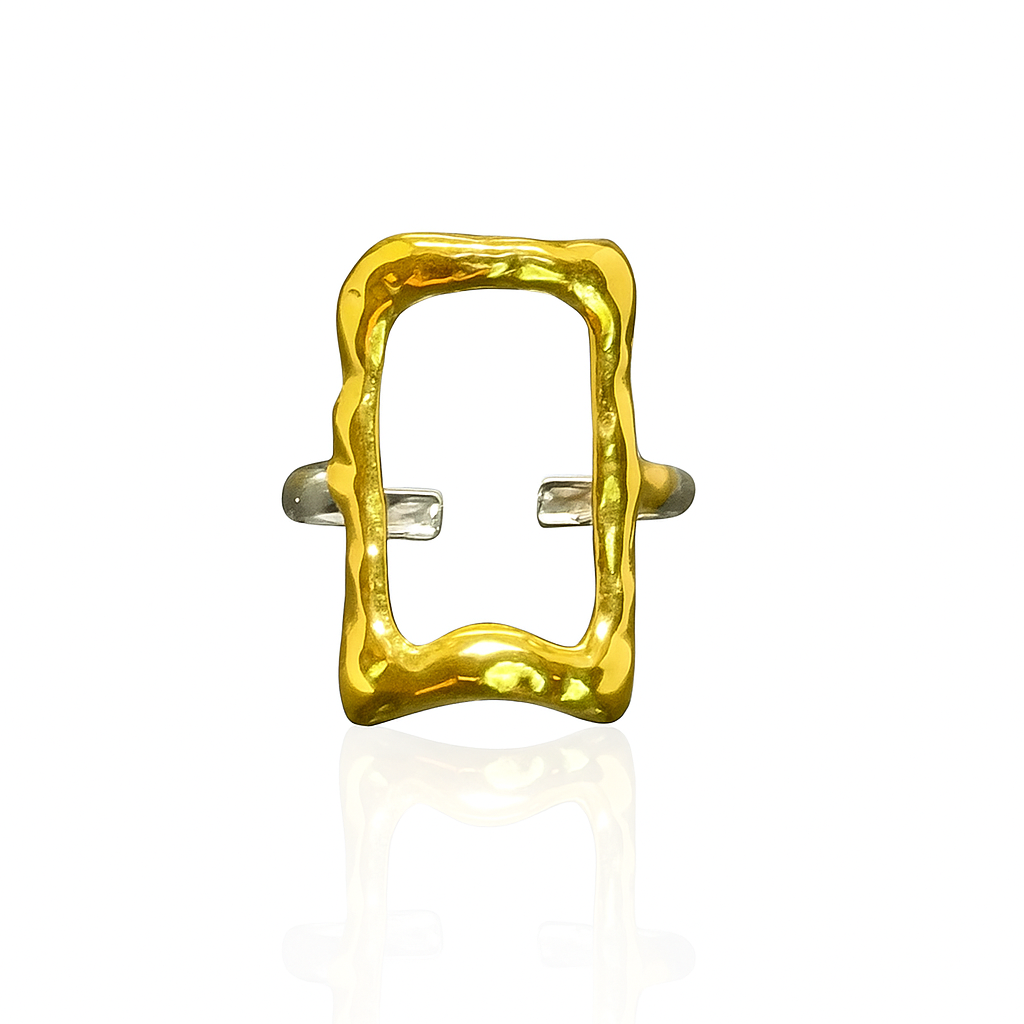 Artisan Gold-Finished Ring - Image 2