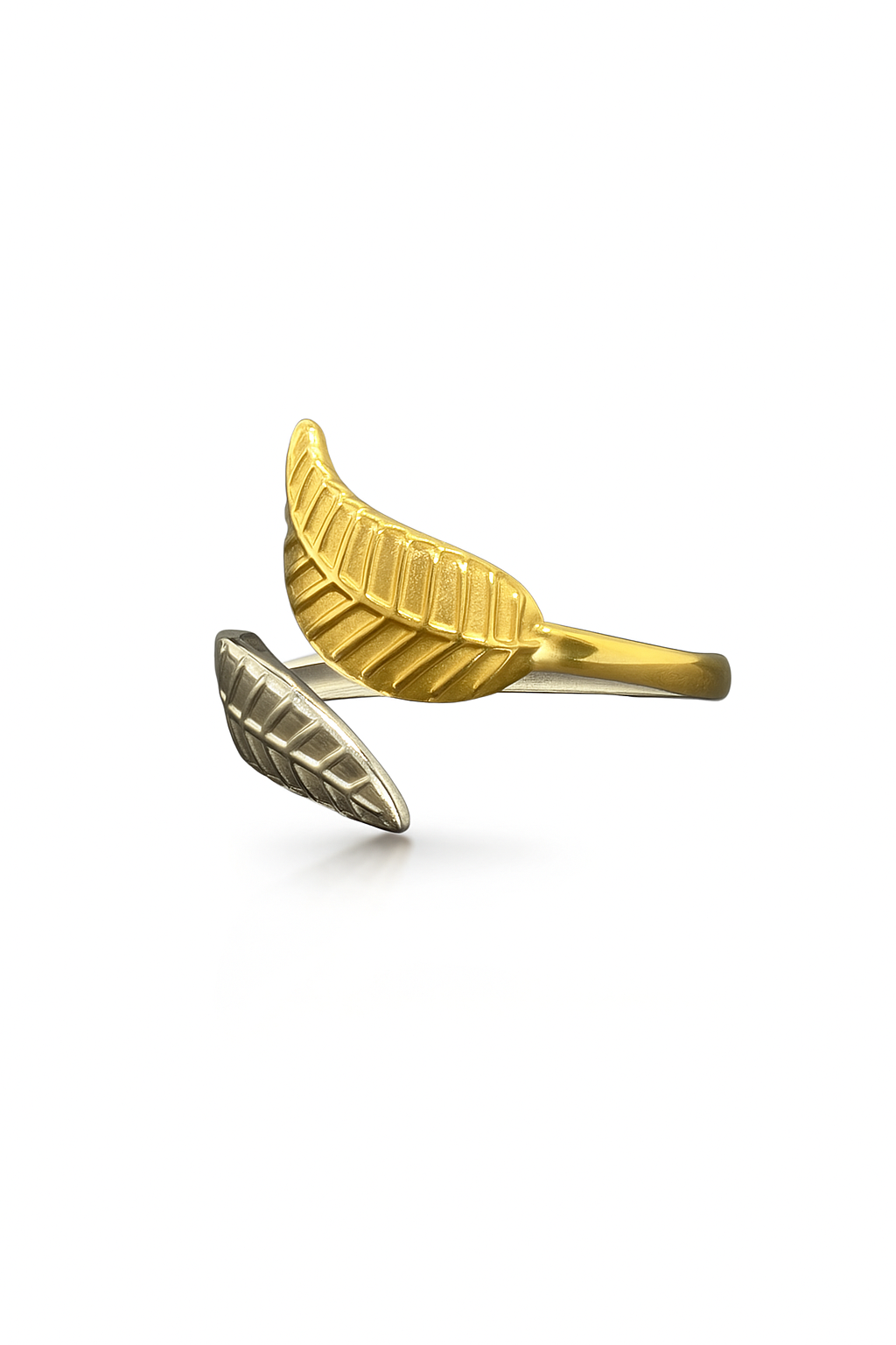 Leaf Design Adjustable Ring - Image 3