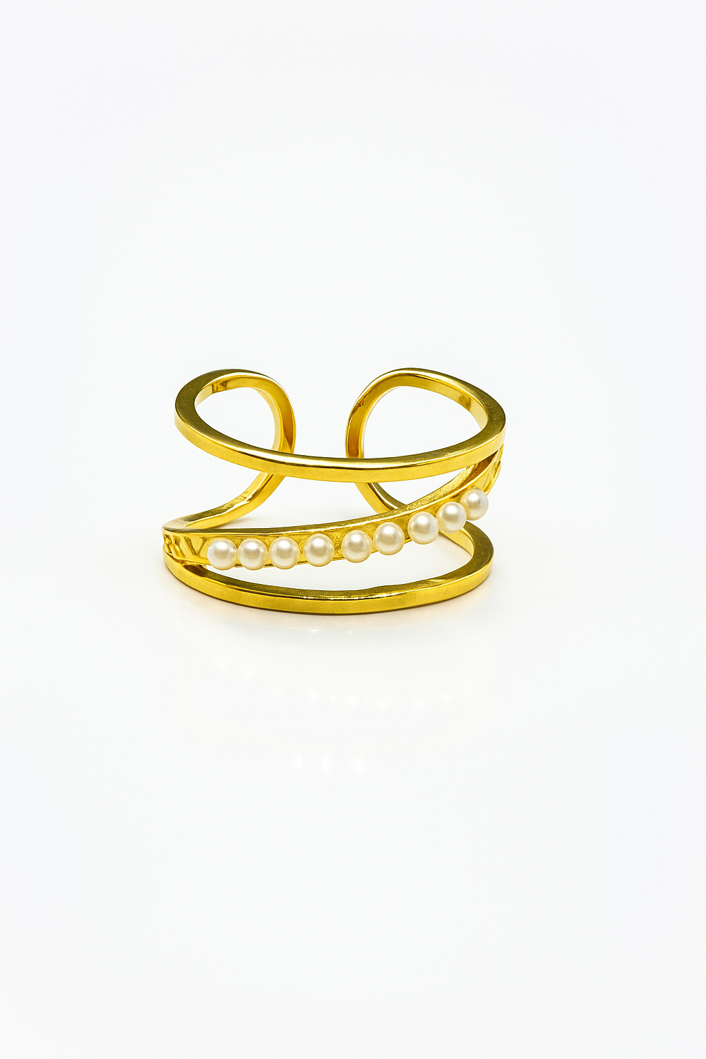 Pearl Cuff Ring