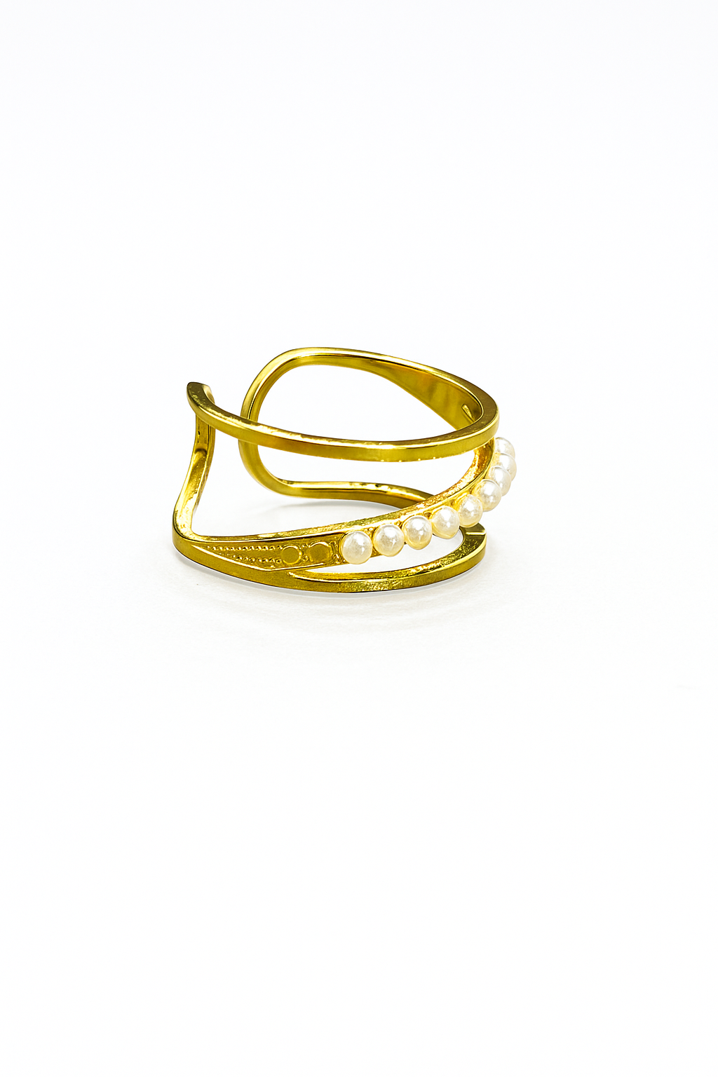Pearl Cuff Ring - Image 2
