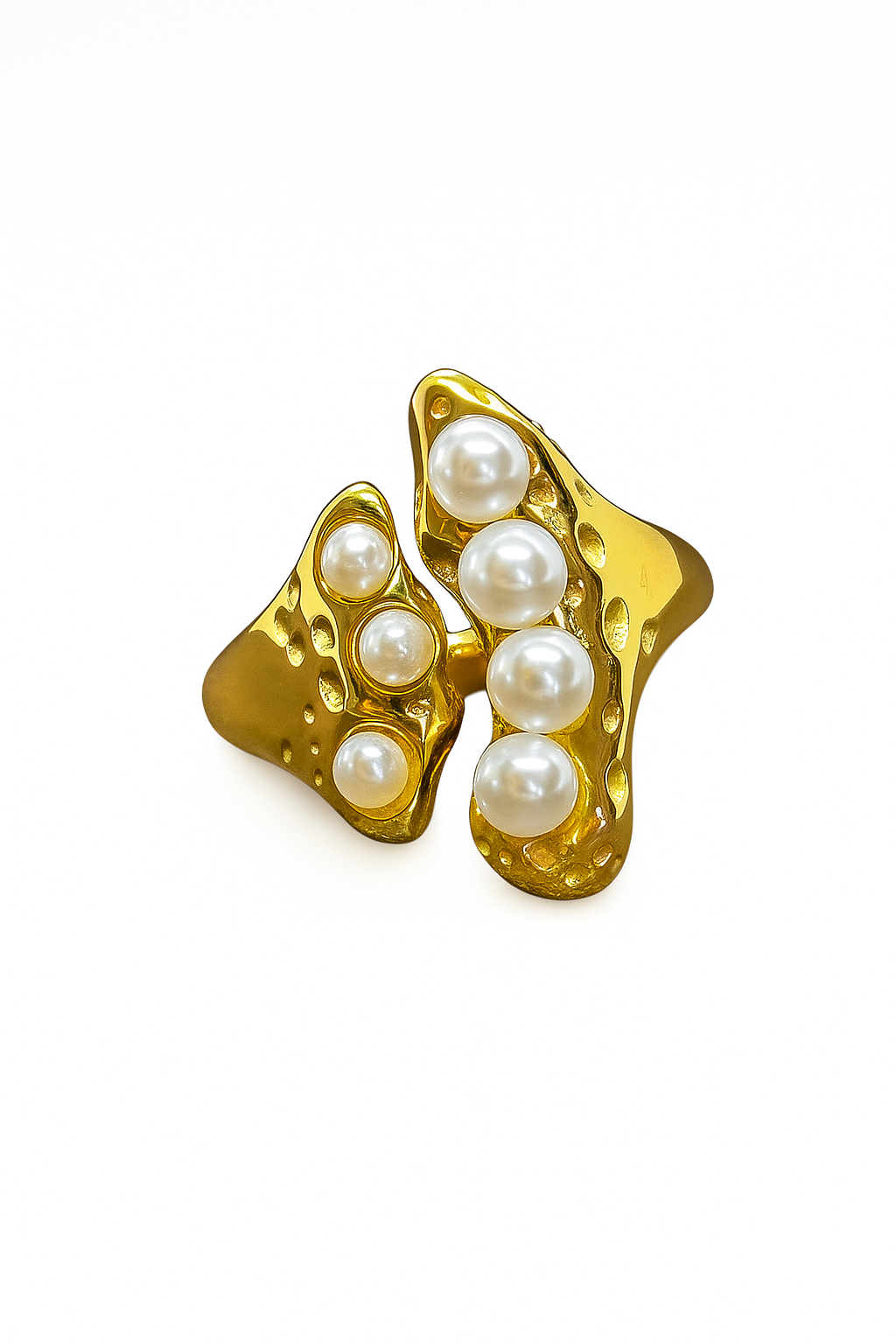 Pearl Gold Ring - Image 2
