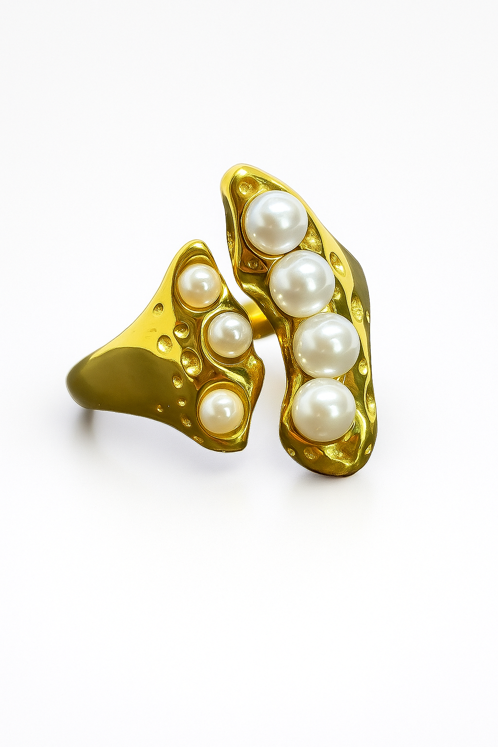 Pearl Gold Ring - Image 3