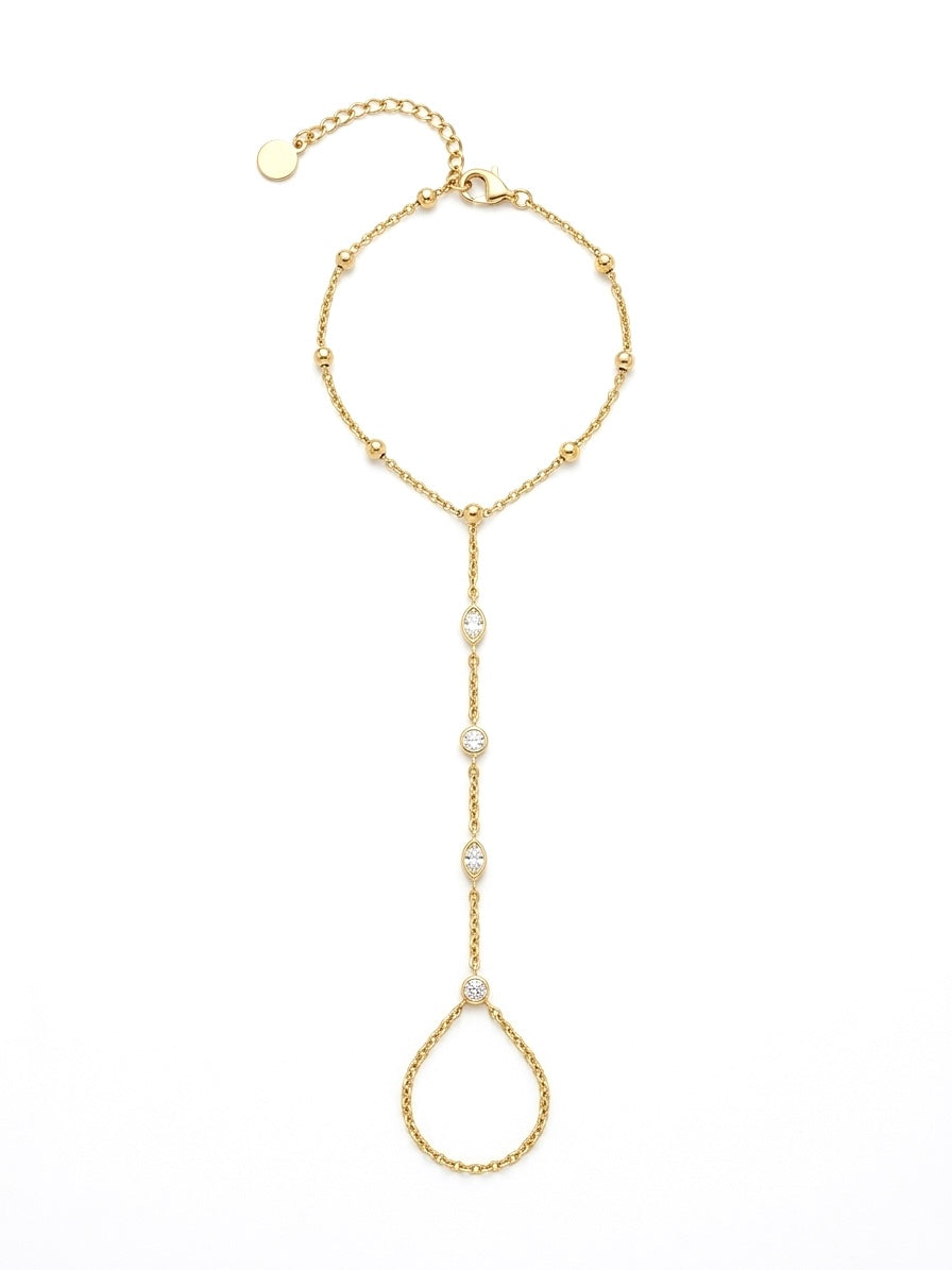 Marquise Stellar Hand Chain