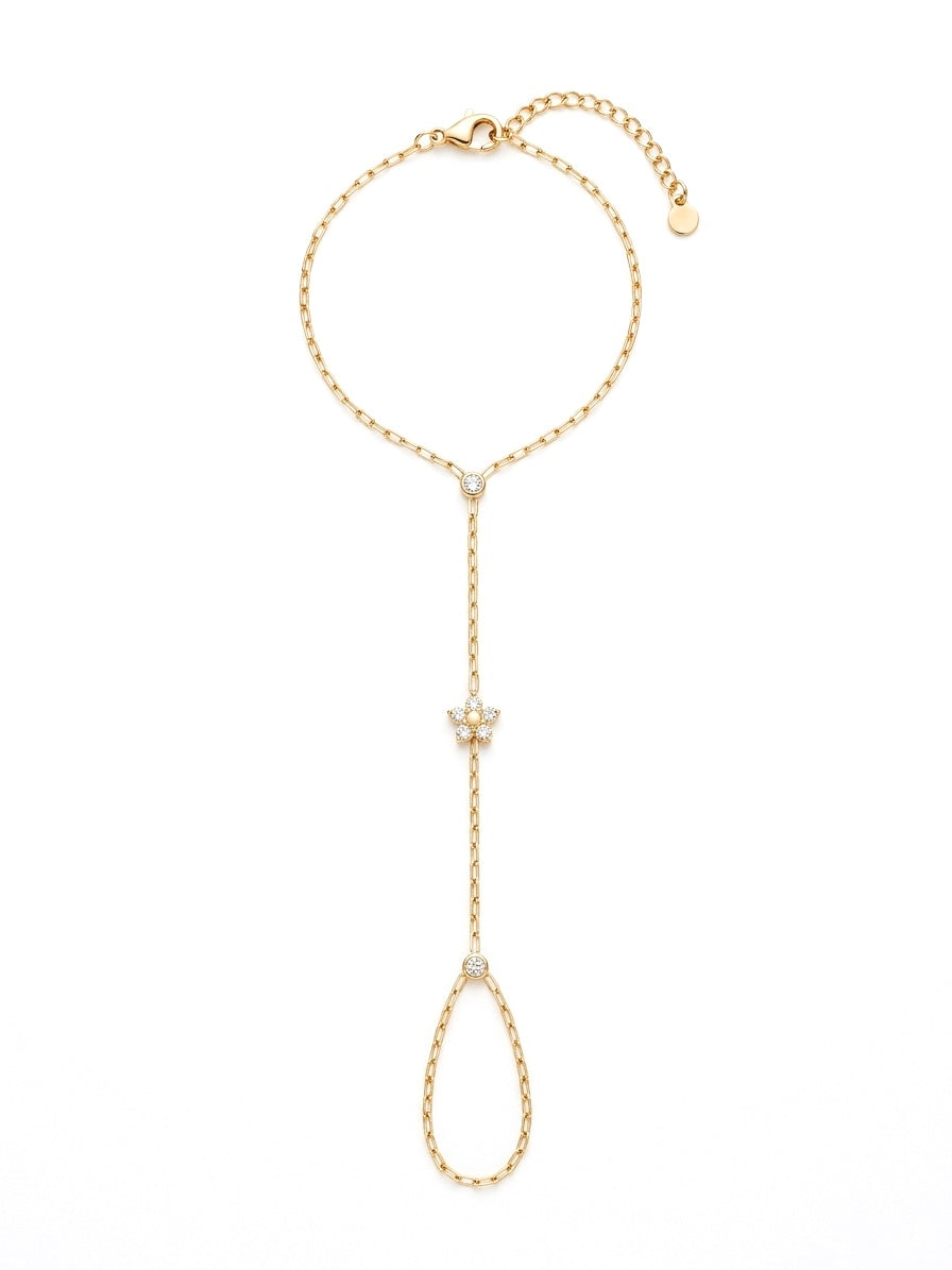 Flora Dainty Hand Chain