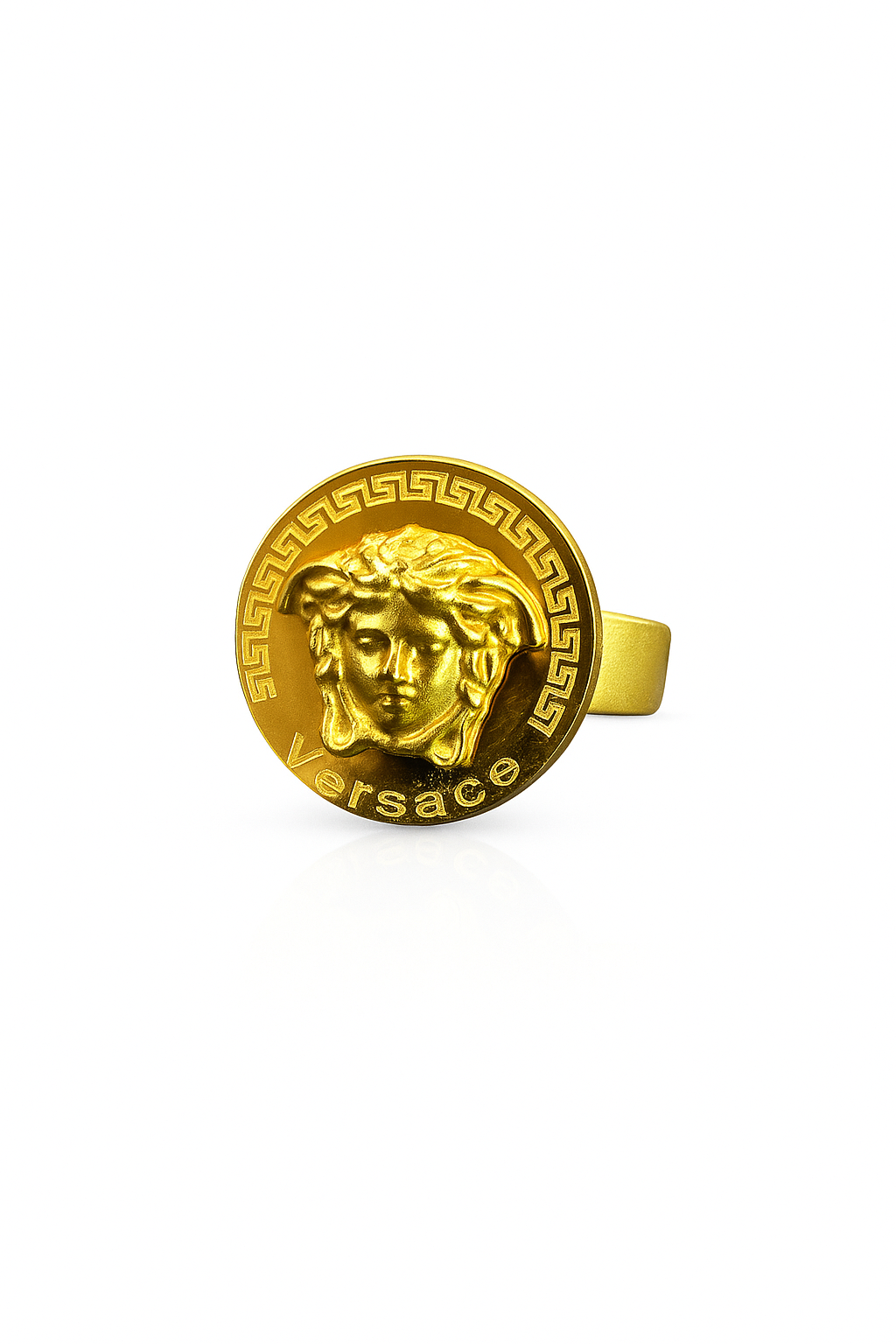 Versace Medusa Gold Ring - Image 2